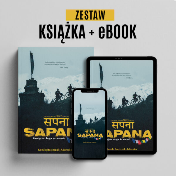 ksiażka Sapana - zestaw